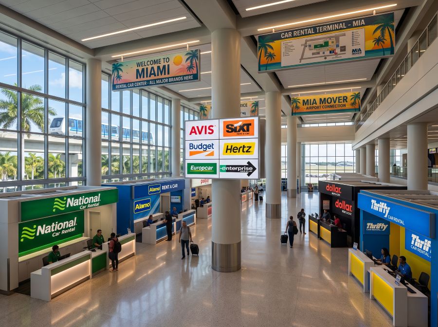 Car Rental in Miami Airport MIA