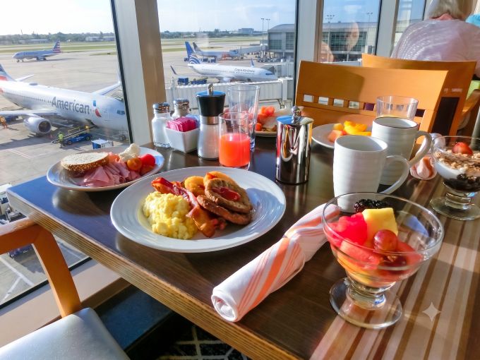 Miami Airport Breakfast