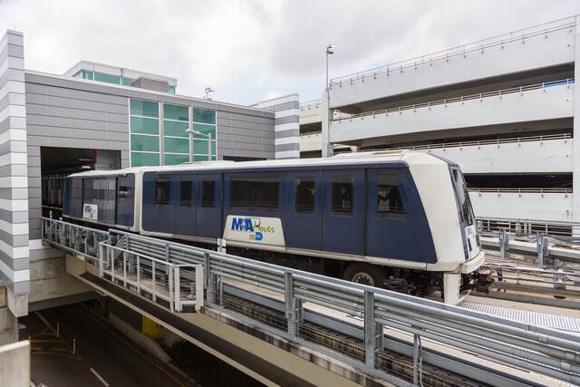 Miami Airport Metro Rail People Mover
