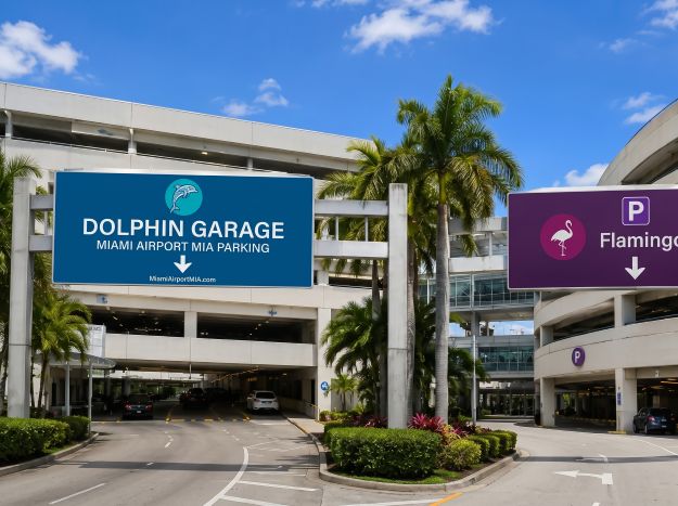 Dolphin garage Miami International Airport MIA