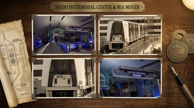 Miami Airport MIA Mover and Miami Intermodal Center