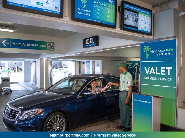 Miami International Airport MIA Valet Parking