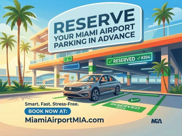 Reserved your Miami Airport MIA Parking in Advance