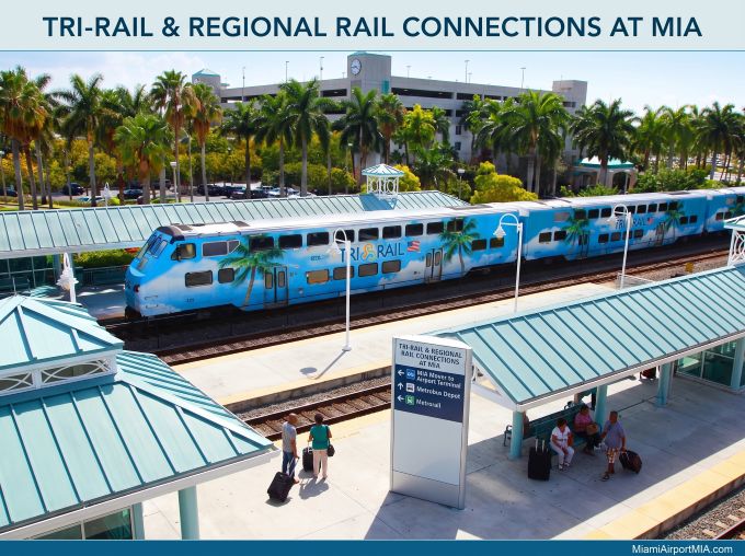 Tri-Rail & Regional Rail Connections MIA Tri-Rail & Regional Rail Connections MIA