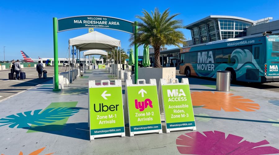 Uber Lyft at Miami International Airport Uber Lyft at Miami International Airport