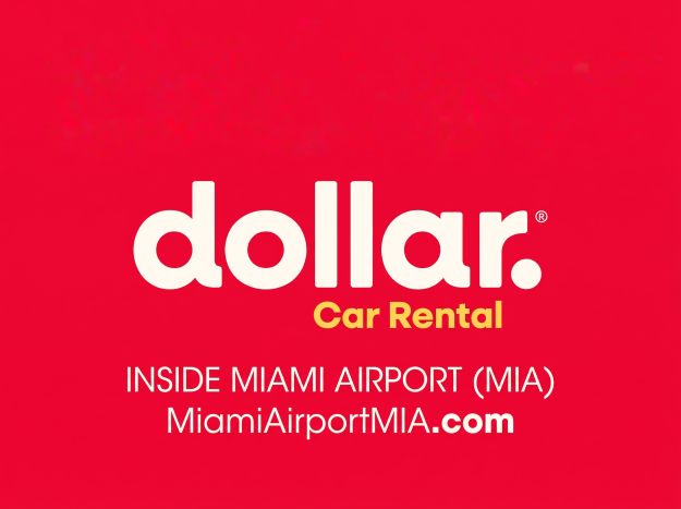 dollar car rental Inside Miami Airport